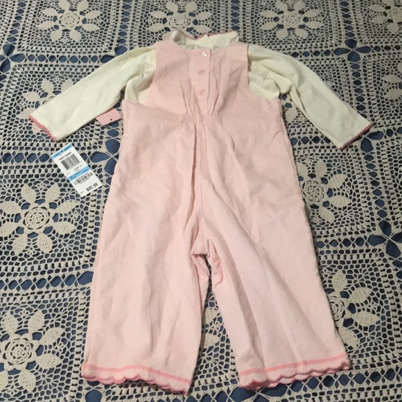 First Impressions 2pc Overalls & Bear Leader Dress Baby Bundle - Picture 5 of 10